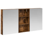 Bathroom Cabinet Set 3 pcs 140 x 14.5 x 70 cm Engineered Wood