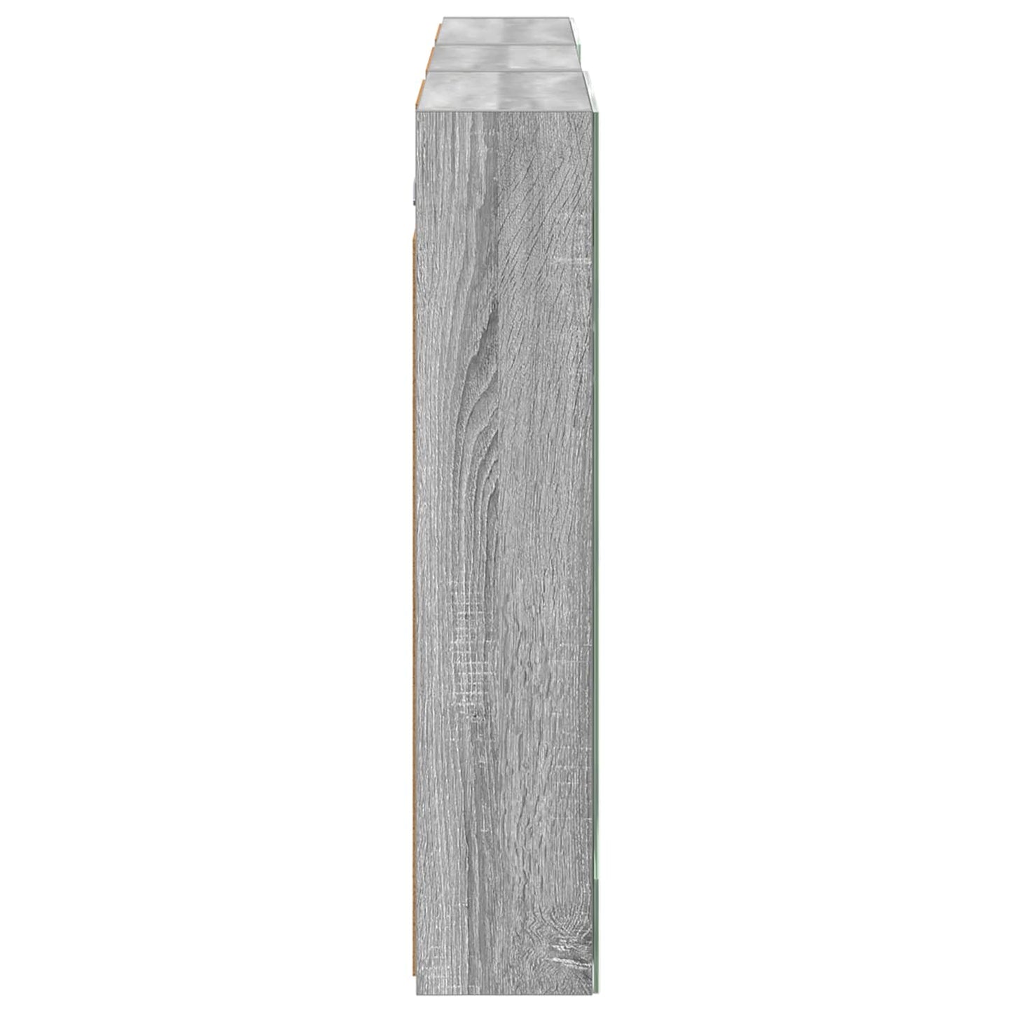 Badkamerkastenset 3 pcs 140 x 14,5 x 70 cm Bewerkt hout