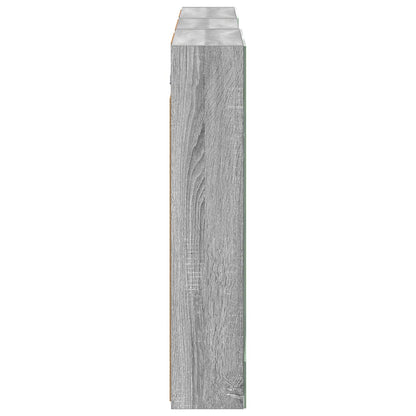 Badkamerkastenset 3 pcs 140 x 14,5 x 70 cm Bewerkt hout