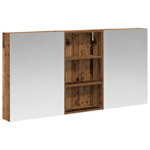 Badkamerkastenset 3 pcs 140 x 14,5 x 70 cm Bewerkt hout