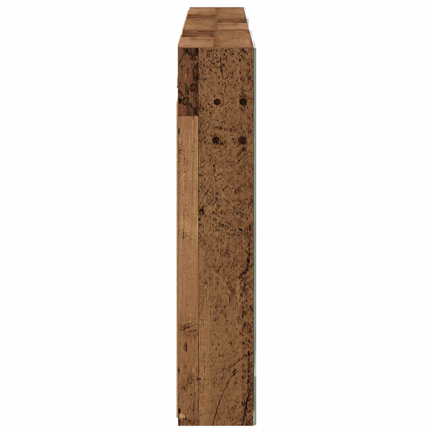 Badkamerkastenset 3 pcs 140 x 14,5 x 70 cm Bewerkt hout