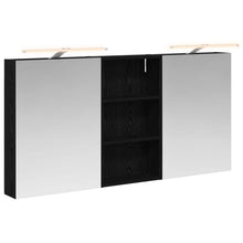 Badkamerkastenset 3 pcs 140 x 14,5 x 70 cm Bewerkt hout