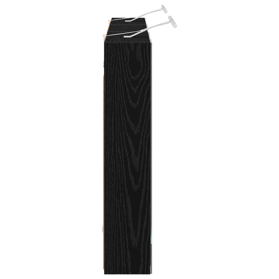 Badkamerkastenset 3 pcs 140 x 14,5 x 70 cm Bewerkt hout