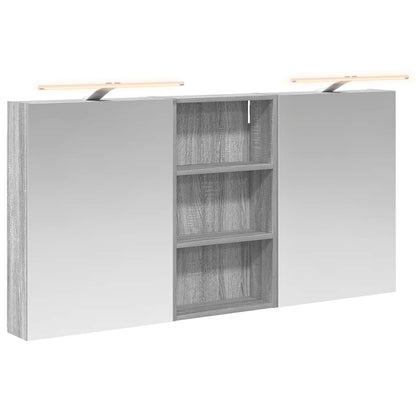 Badkamerkastenset 3 pcs 140 x 14,5 x 70 cm Bewerkt hout