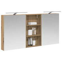 Badkamerkastenset 3 pcs 140 x 14,5 x 70 cm Bewerkt hout