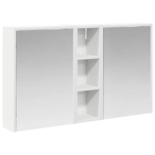 Badkamerkastenset voor 3 pcs 106 x 16 x 62,5 cm Bewerkt hout