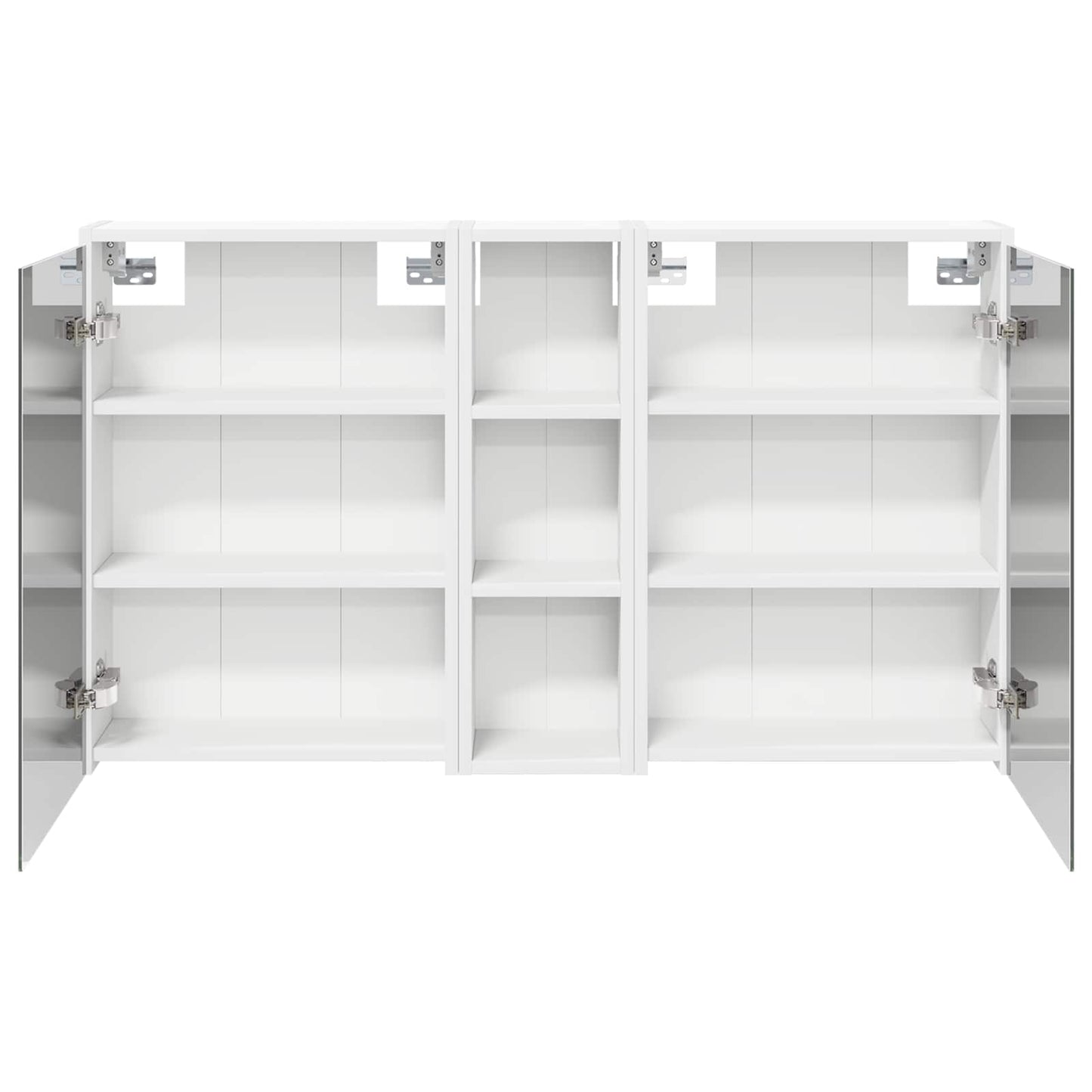 Badkamerkastenset voor 3 pcs 106 x 16 x 62,5 cm Bewerkt hout