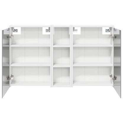Badkamerkastenset voor 3 pcs 106 x 16 x 62,5 cm Bewerkt hout