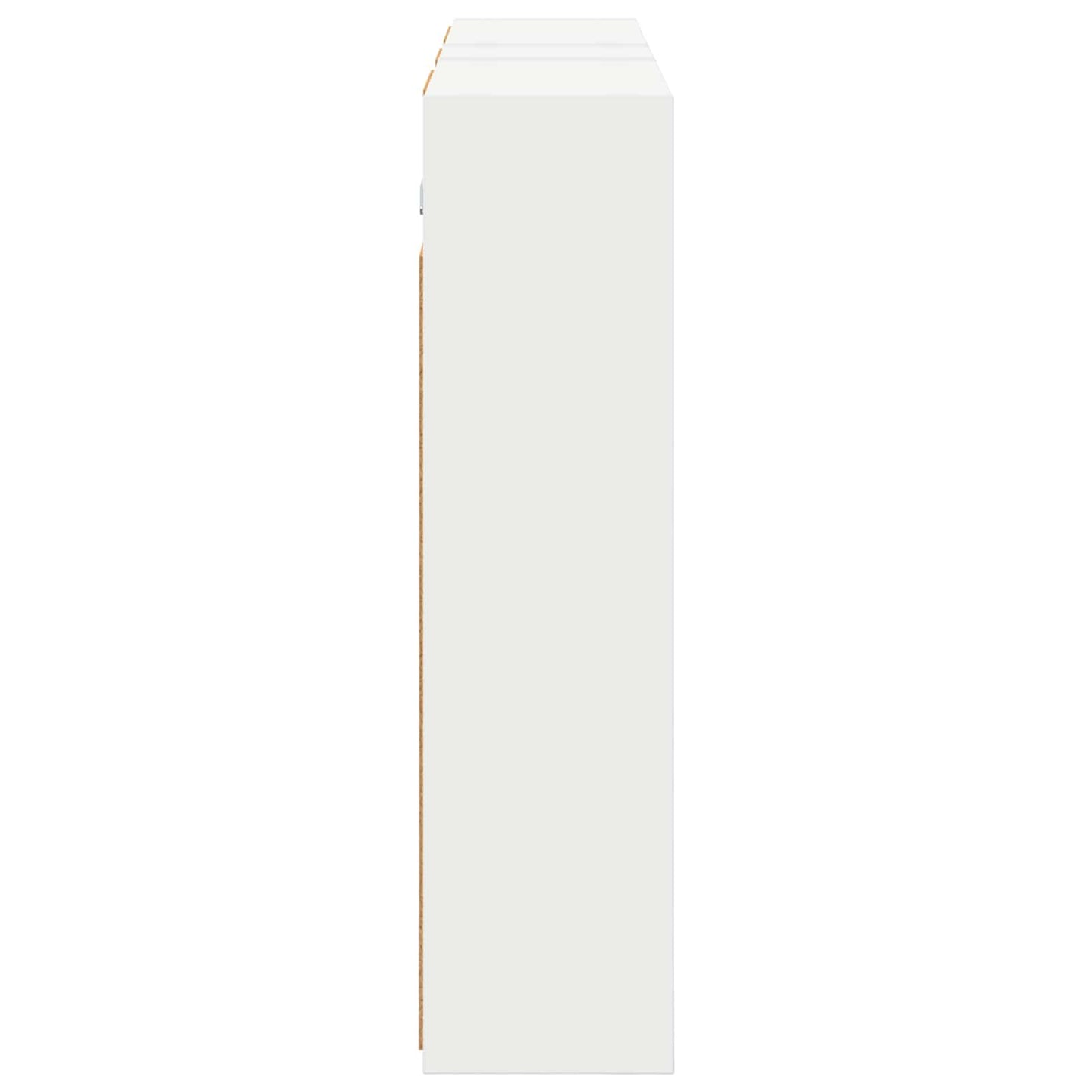 Badkamerkastenset voor 3 pcs 106 x 16 x 62,5 cm Bewerkt hout