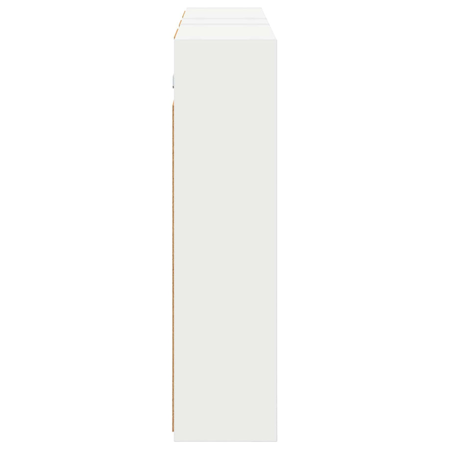 Badkamerkastenset voor 3 pcs 106 x 16 x 62,5 cm Bewerkt hout