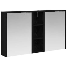 Badkamerkastenset voor 3 pcs 106 x 16 x 62,5 cm Bewerkt hout