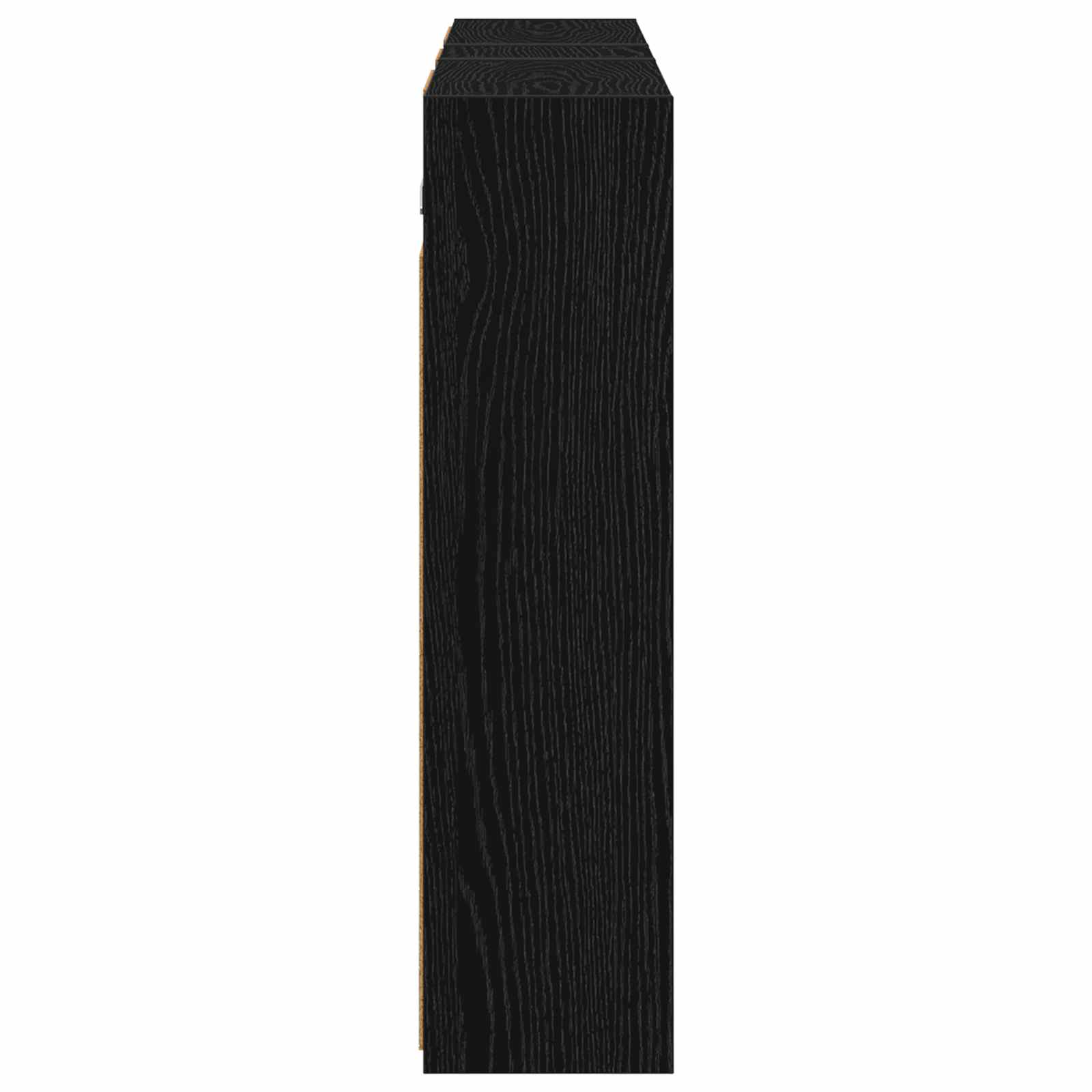 Badkamerkastenset voor 3 pcs 106 x 16 x 62,5 cm Bewerkt hout