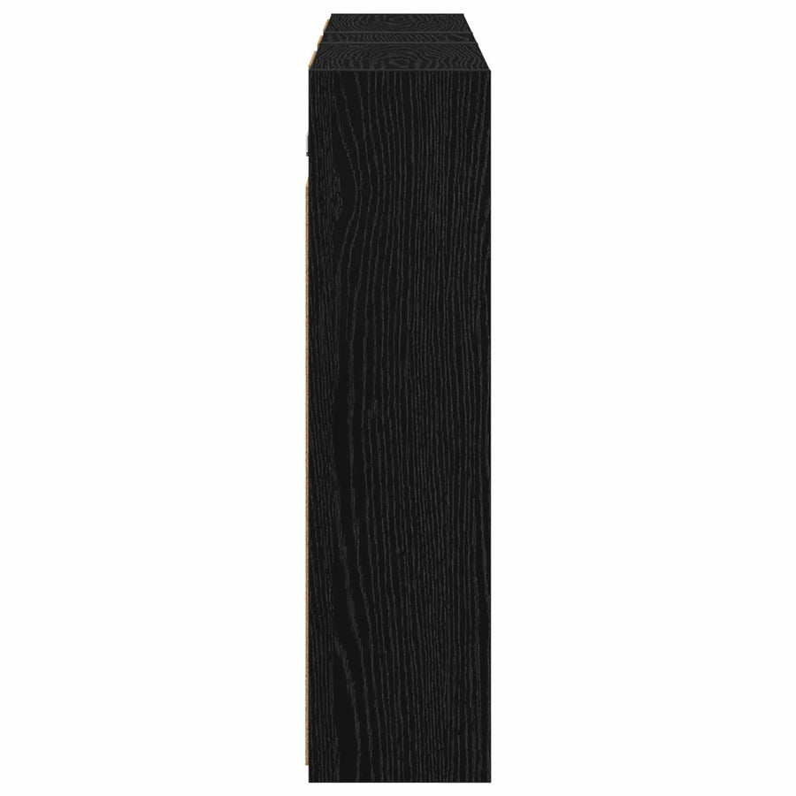 Badkamerkastenset voor 3 pcs 106 x 16 x 62,5 cm Bewerkt hout
