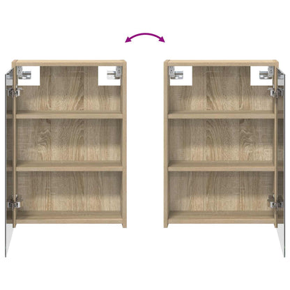 Badkamerkastenset voor 3 pcs 106 x 16 x 62,5 cm Bewerkt hout