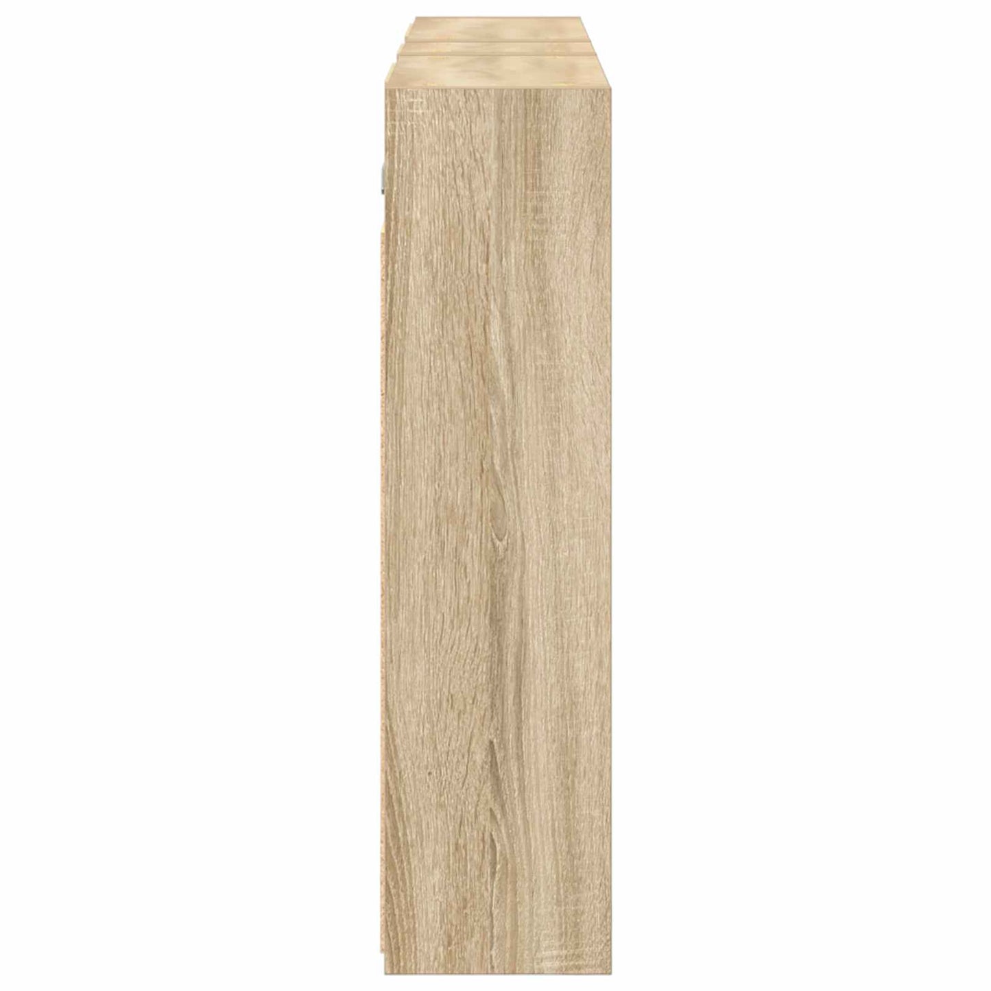 Badkamerkastenset voor 3 pcs 106 x 16 x 62,5 cm Bewerkt hout