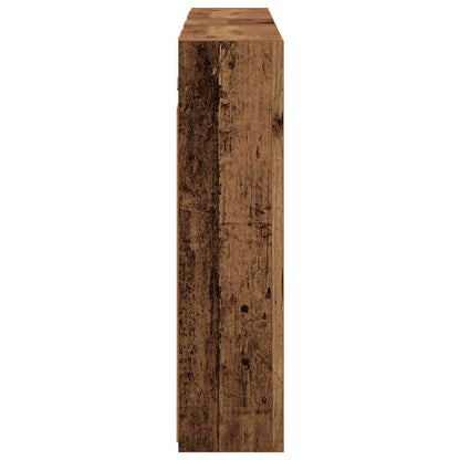 Badkamerkastenset voor 3 pcs 106 x 16 x 62,5 cm Bewerkt hout
