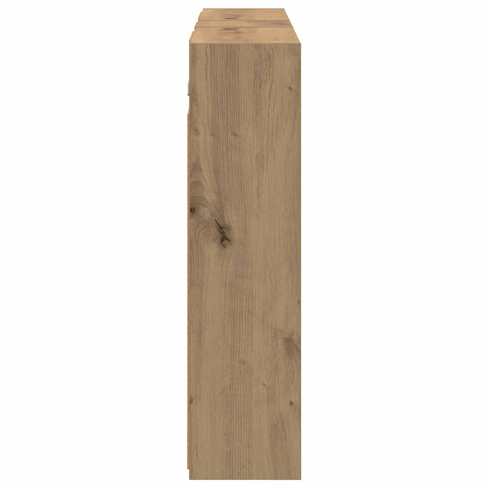 Badkamerkastenset voor 3 pcs 106 x 16 x 62,5 cm Bewerkt hout