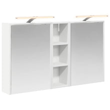 Badkamerkastenset voor 3 pcs 106 x 16 x 62,5 cm Bewerkt hout