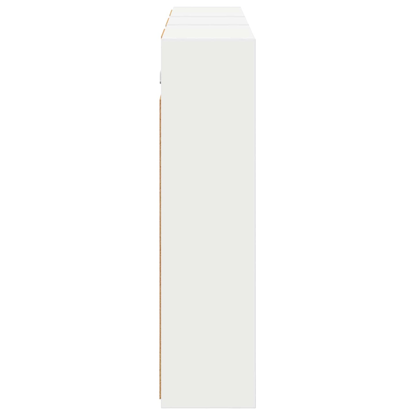 Badkamerkastenset voor 3 pcs 116 x 16 x 62,5 cm Bewerkt hout