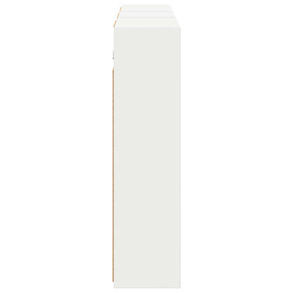 Badkamerkastenset voor 3 pcs 116 x 16 x 62,5 cm Bewerkt hout
