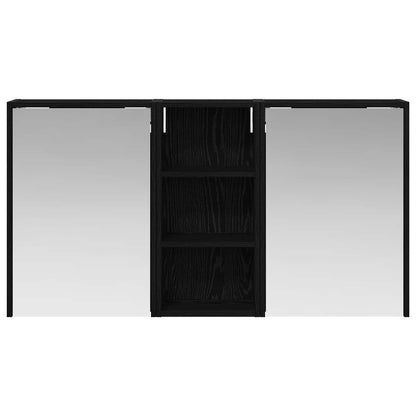 Badkamerkastenset voor 3 pcs 116 x 16 x 62,5 cm Bewerkt hout