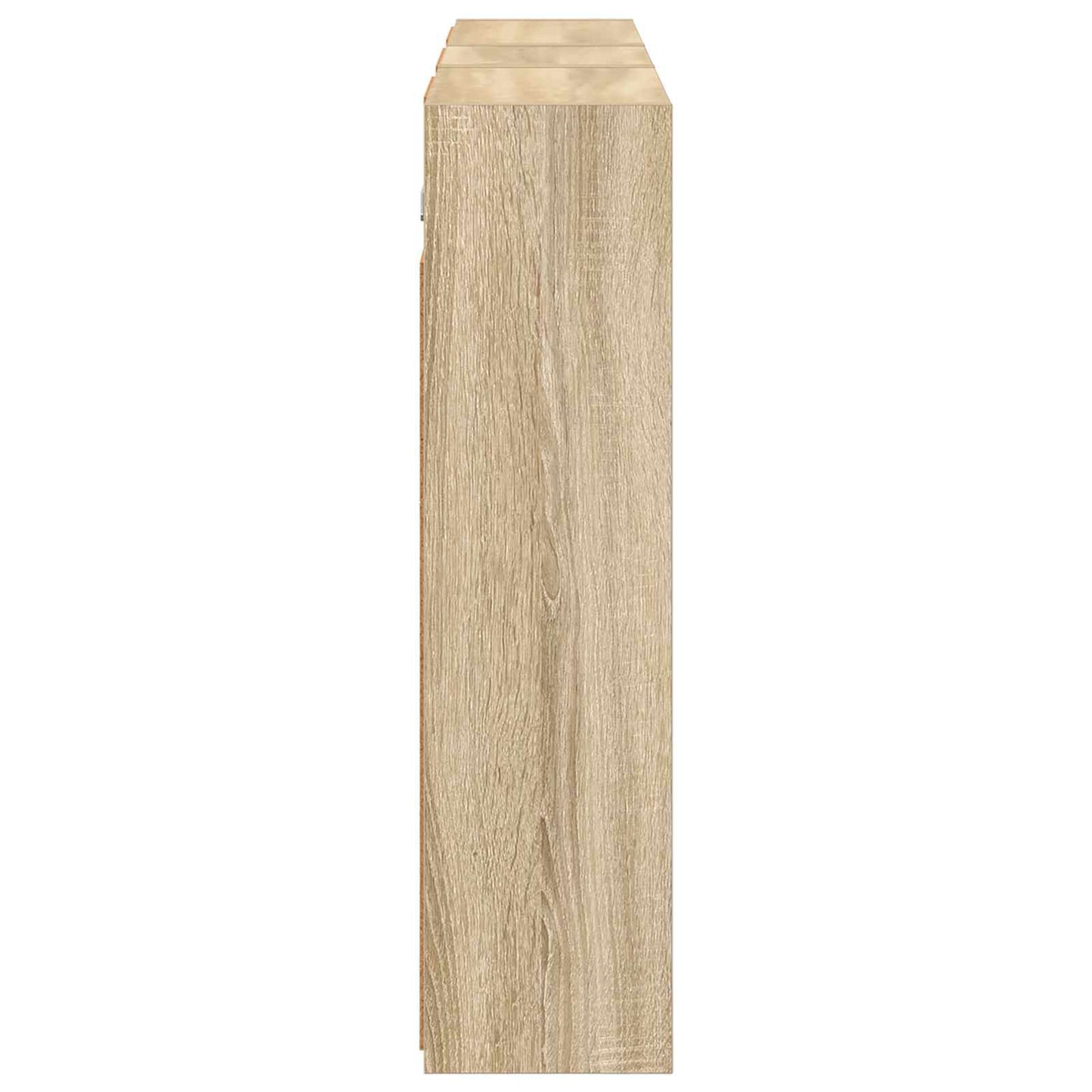 Badkamerkastenset voor 3 pcs 116 x 16 x 62,5 cm Bewerkt hout