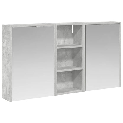 Badkamerkastenset voor 3 pcs 116 x 16 x 62,5 cm Bewerkt hout