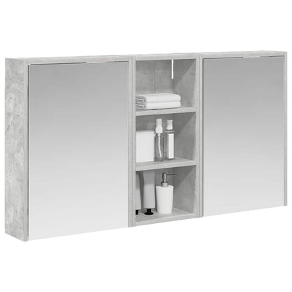 Badkamerkastenset voor 3 pcs 116 x 16 x 62,5 cm Bewerkt hout