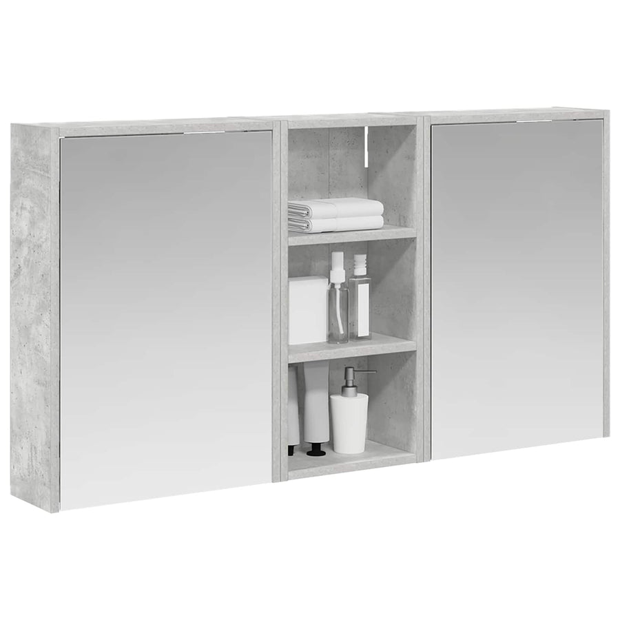 Badkamerkastenset 3 st 116 x 16 x 62,5 cm Bewerkt hout