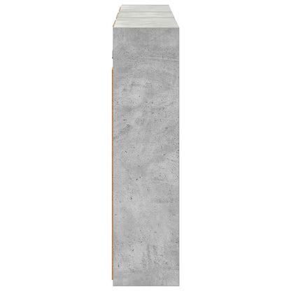 Badkamerkastenset voor 3 pcs 116 x 16 x 62,5 cm Bewerkt hout