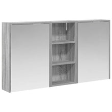 Badkamerkastenset voor 3 pcs 116 x 16 x 62,5 cm Bewerkt hout