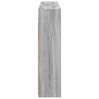 Badkamerkastenset voor 3 pcs 116 x 16 x 62,5 cm Bewerkt hout