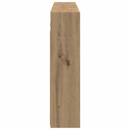 Badkamerkastenset voor 3 pcs 116 x 16 x 62,5 cm Bewerkt hout