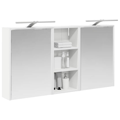 Badkamerkastenset voor 3 pcs 116 x 16 x 62,5 cm Bewerkt hout