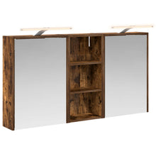 Badkamerkastenset voor 3 pcs 116 x 16 x 62,5 cm Bewerkt hout