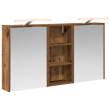 Badkamerkastenset voor 3 pcs 116 x 16 x 62,5 cm Bewerkt hout