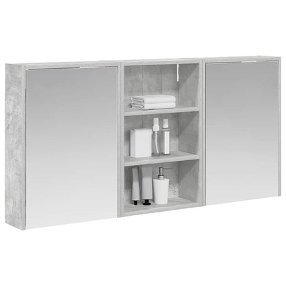 Badkamerkastenset 3 pcs 126 x 16 x 62.5 cm Bewerkt hout