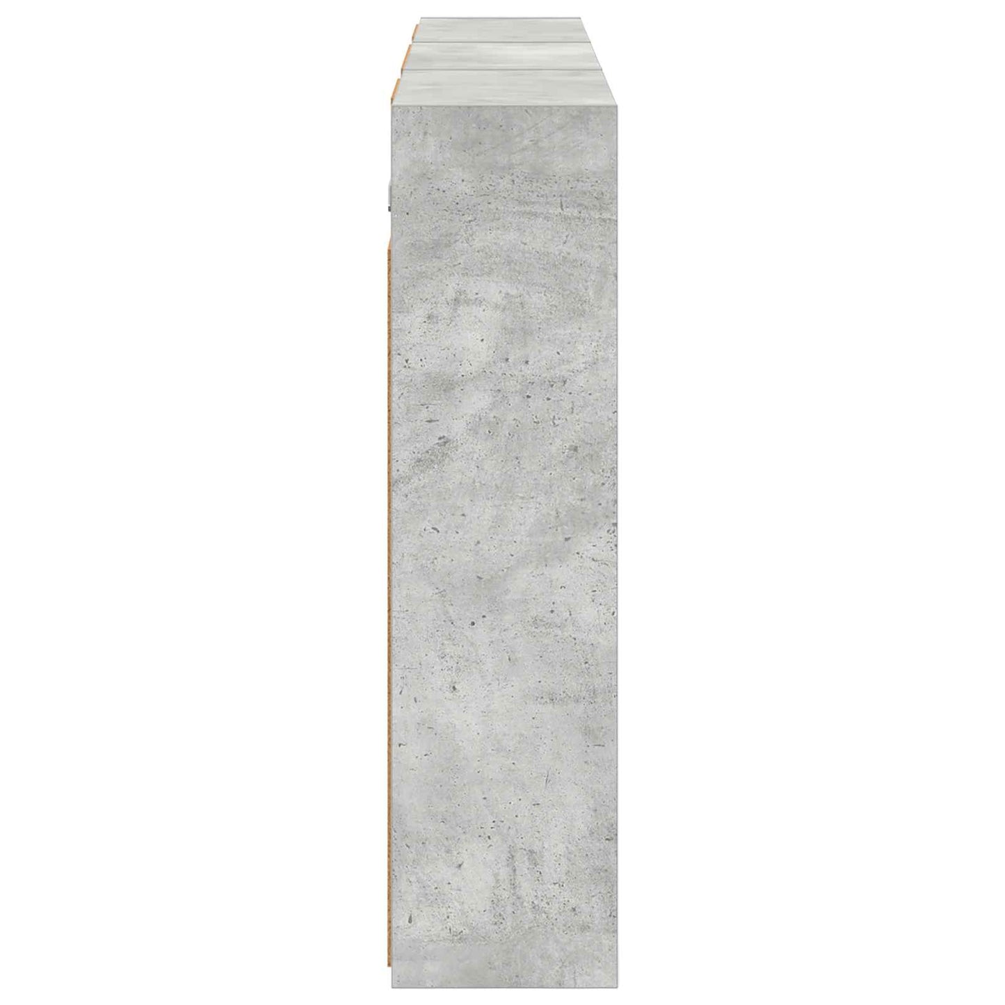 Badkamerkastenset 3 pcs 126 x 16 x 62.5 cm Bewerkt hout