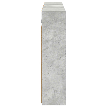 Badkamerkastenset 3 pcs 126 x 16 x 62.5 cm Bewerkt hout