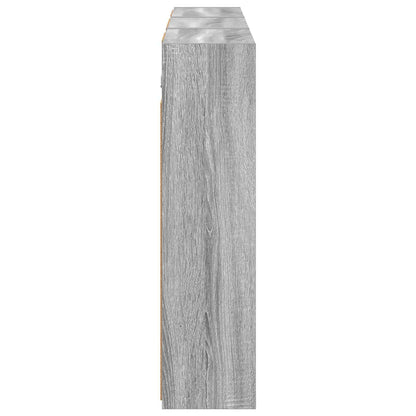 Badkamerkastenset 3 pcs 126 x 16 x 62.5 cm Bewerkt hout