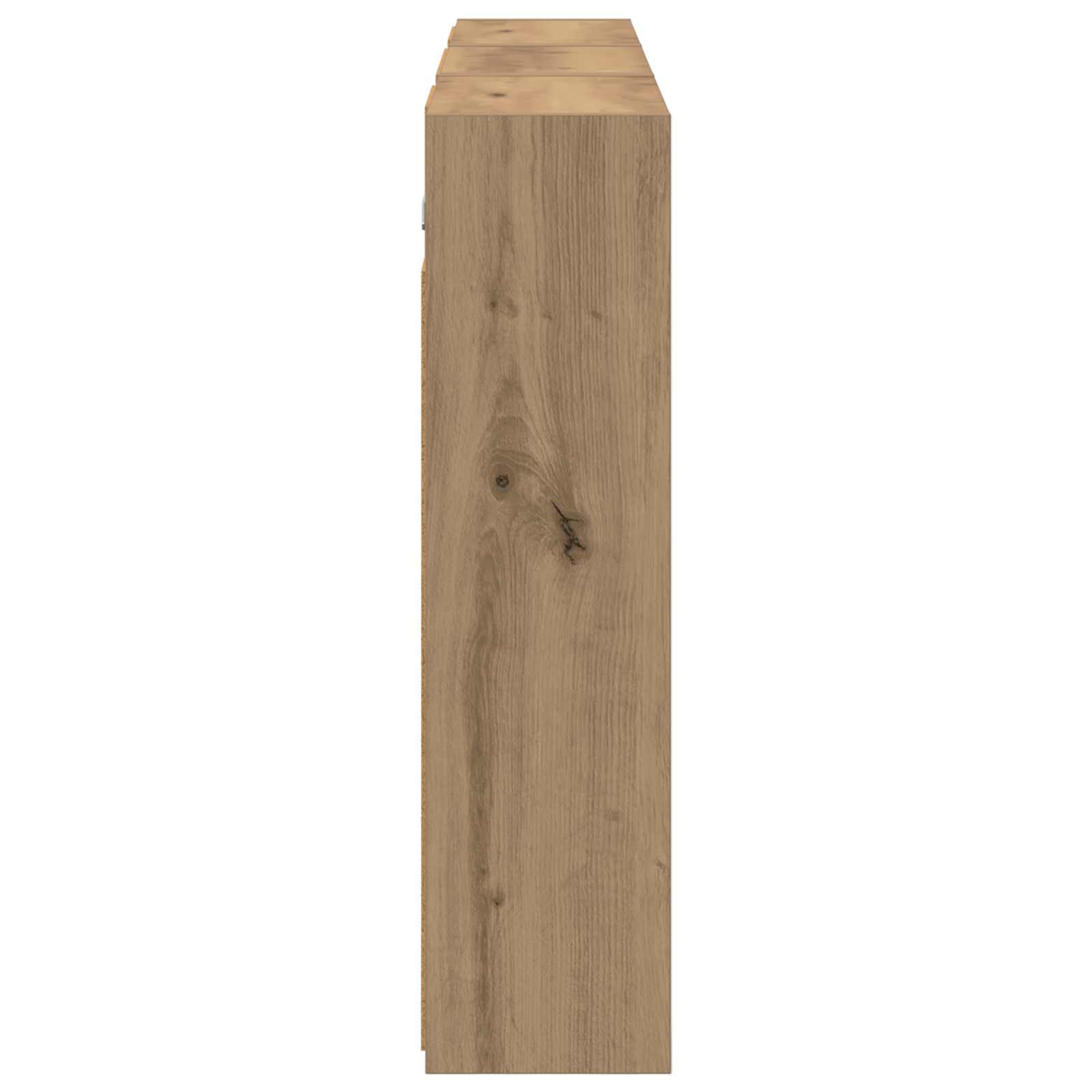 Badkamerkastenset 3 pcs 126 x 16 x 62.5 cm Bewerkt hout