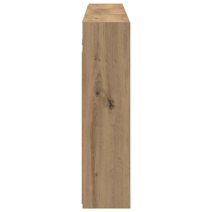 Badkamerkastenset 3 pcs 126 x 16 x 62.5 cm Bewerkt hout