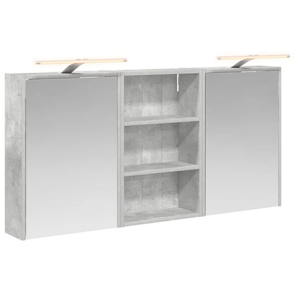 Badkamerkastenset 3 pcs 126 x 16 x 62.5 cm Bewerkt hout