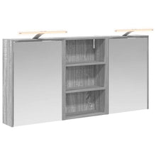 Badkamerkastenset 3 pcs 126 x 16 x 62.5 cm Bewerkt hout