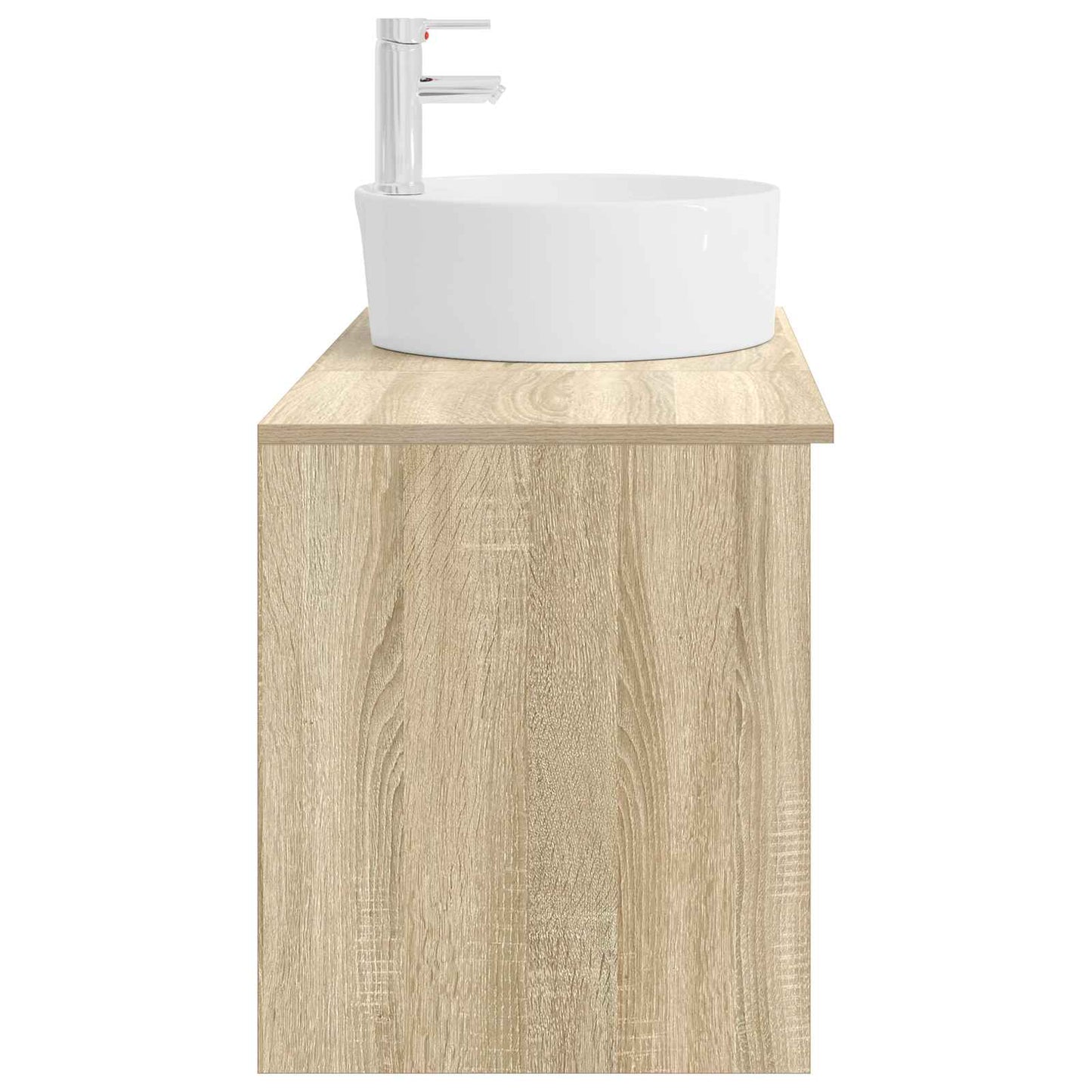 Badkamermeubelset 2 pcs Sonoma Eiken Bewerkt hout