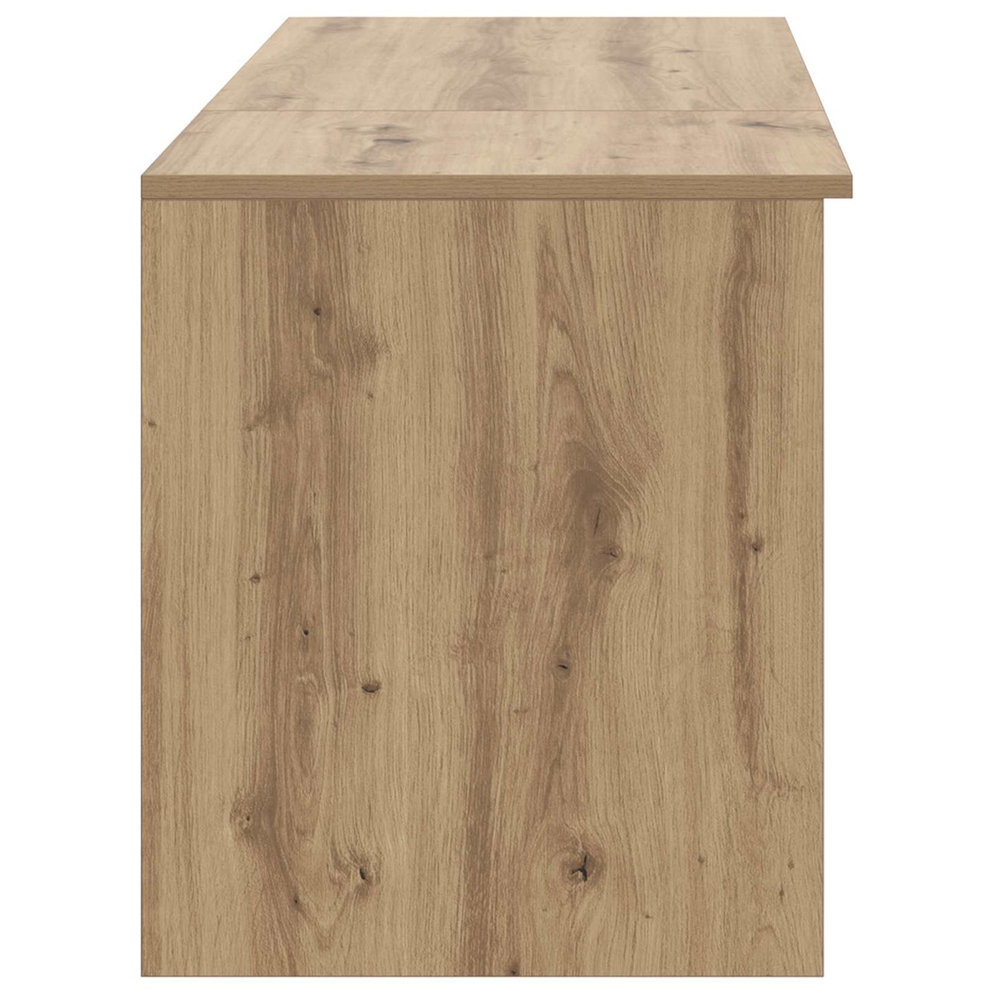 Badkamermeubelset 2 pcs Artisanaal eiken Bewerkt hout