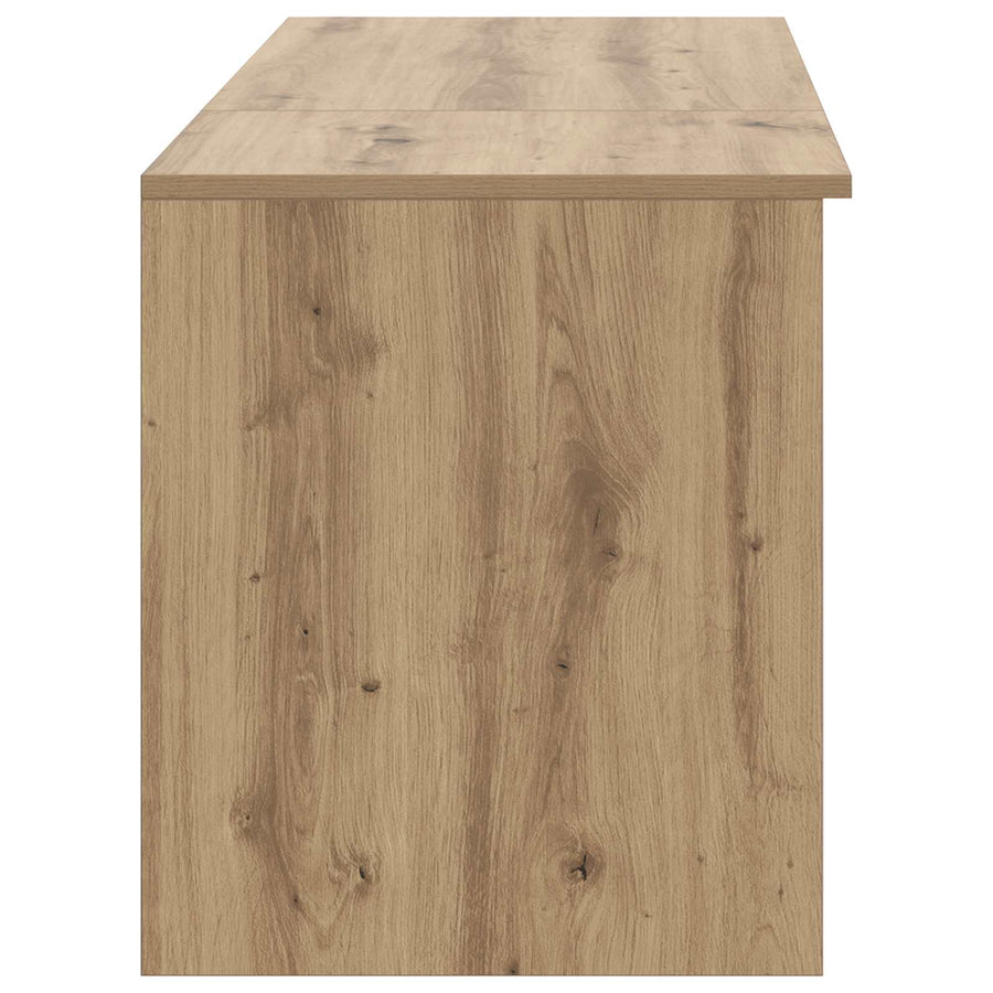 Badkamermeubelset 2 pcs Artisanaal eiken Bewerkt hout
