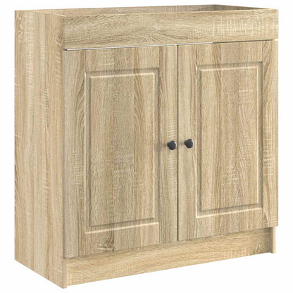 Badkamermeubelset Sonoma Eiken 56 x 37,5 x 81 cm Bewerkt hout