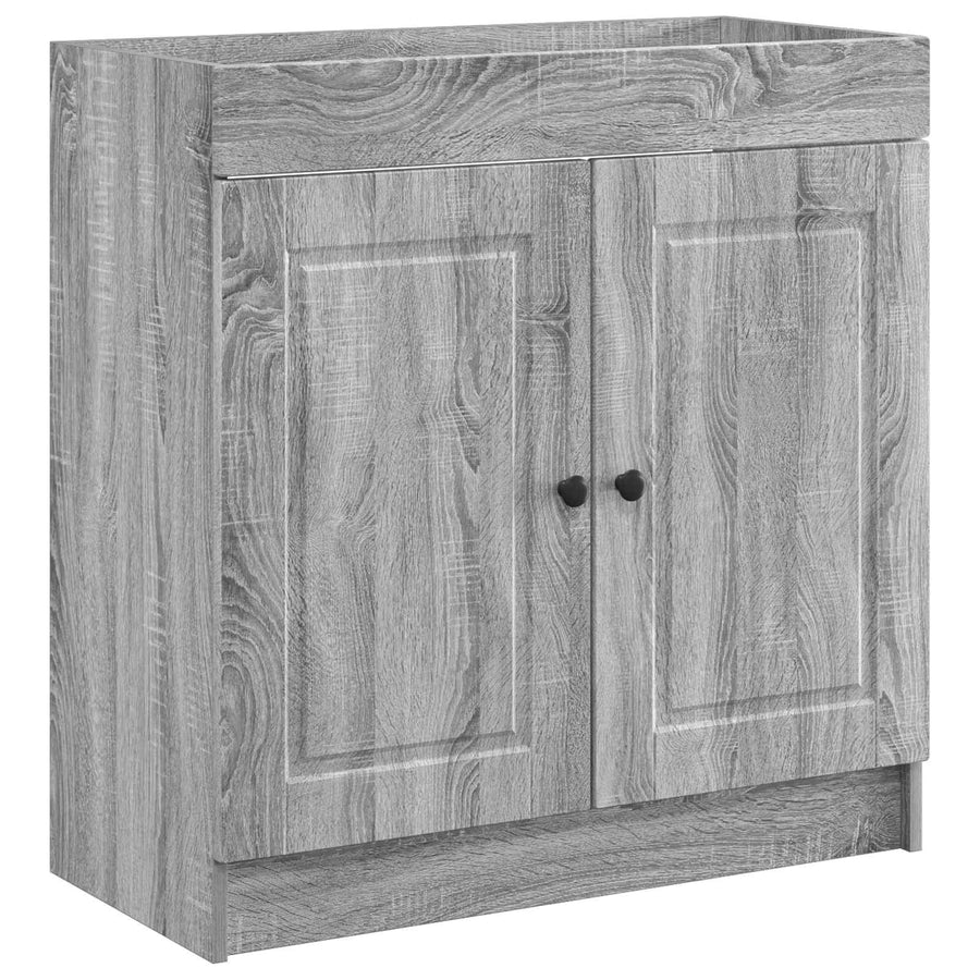 Badkamermeubelset Grijs Sonoma 56 x 37,5 x 81 cm Bewerkt hout