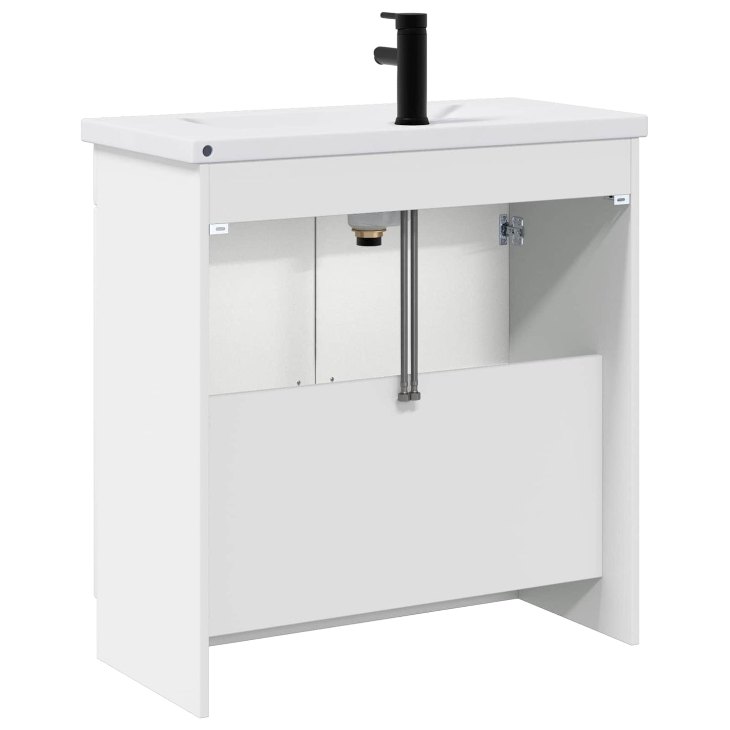 Badkamermeubelset Wit 78,5 x 37,5 x 81 cm Bewerkt hout